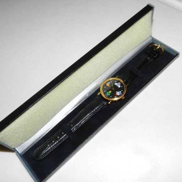 Warner Brothers LOONEY TUNES Watch 1992 / Sylvester /Daffy /Pepe/Marvin - Picture 2 of 13